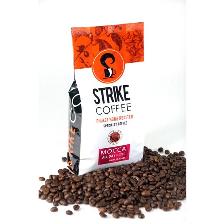 Strike Coffee:Mocca All Day Blend กาแฟ Mocca