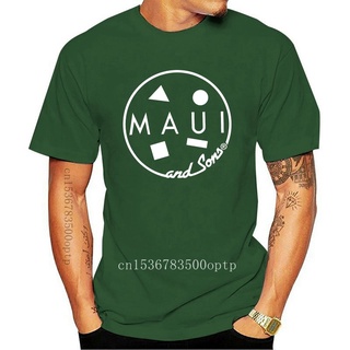 เสื้อยืดผ้าฝ้าย ใหม่ เสื้อยืดผ้าฝ้าย 100% พิมพ์ลาย Maui And Sons Surf Sakateboard สําหรับผู้ชาย (2)