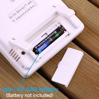 เครื่องวัดอุณหภูมิความชื้น หน้าจอ LCD ดิจิทัล สําหรับแต่งหน้า ร้านเสริมสวย