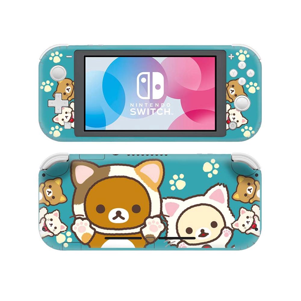 Nintendo Switch Rilakkuma Korilakkuma Nintendo Switch Lite Skin Stickers Pegatina NS Lite sticker Adesivos