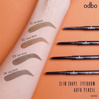 ดินสอเขียนคิ้วOD703 Auto Eyebrow Pencil จากแบรนด์ ODBO