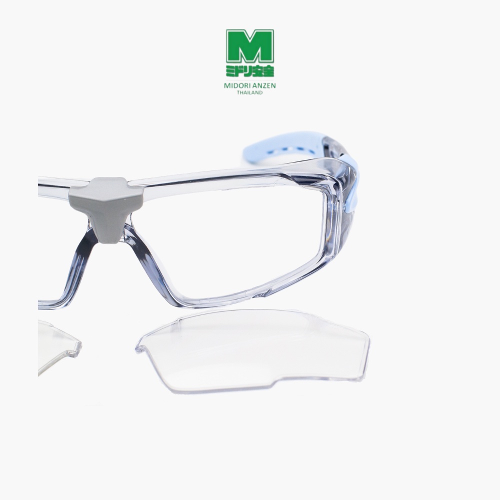 Midori Anzen เลนส์สำรอง 3 คู่ ใช้กับรุ่น VD-202FT/ Midori Anzen Spare Lens for VD-202FT  Anti-Fog Go