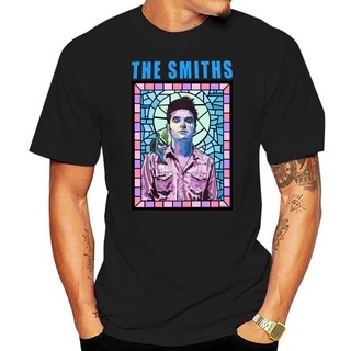เสื้อยืดผ้าฝ้าย เสื้อยืดลําลอง พิมพ์ลาย The Smiths Morrissey Flowers ทุกขนาด สไตล์พังก์ สําหรับผู้ชาย