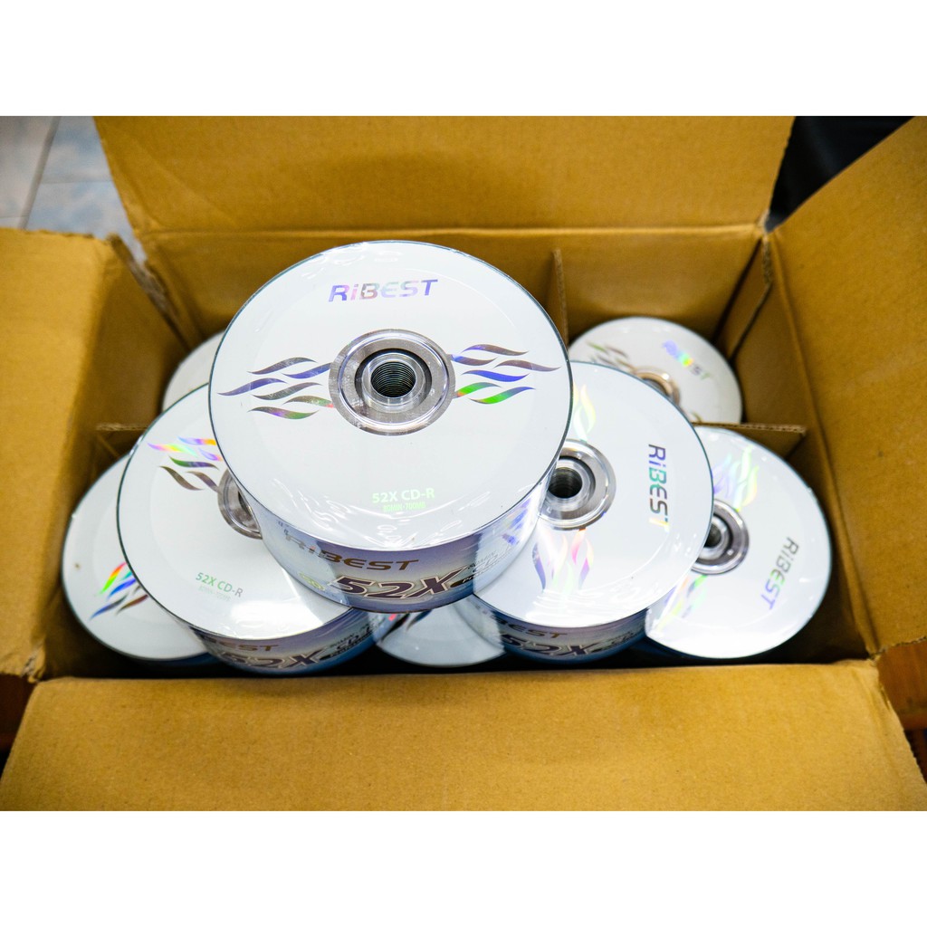 RiBEST CD-R 700 MB P50(NOBOX) CD แผ่นซีดี (กลุ่ม1)