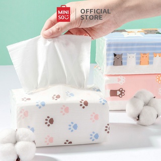 MINISO กระดาษทิชชู่ กระดาษชำระ ลายตัวการ์ตูนน่ารัก Cartoon Fragrance-Free Tissue (3 Packs)