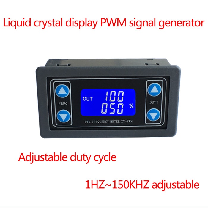 เครื่องกําเนิดสัญญาณความถี่ Pwm Pulse Frequency Duty Ratio 1 Hz ~ 150 Khz