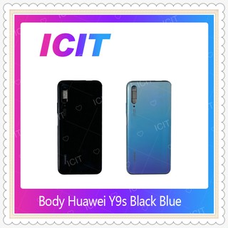 Huawei Y9s อะไหล่บอดี้ เคสกลางพร้อมฝาหลัง Body อะไหล่มือถือ คุณภาพดี ICIT-Display