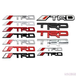 มีสินค้า สติกเกอร์โลโก้ TRD โลโก้สำหรับ Toyota Yaris Avensis Auris Hilux Reiz Crown