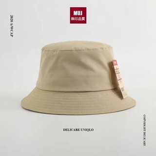 หมวกชาวประมง Muji Spring Spring Spring Spring Spring และ Summer Sunscreen Hat