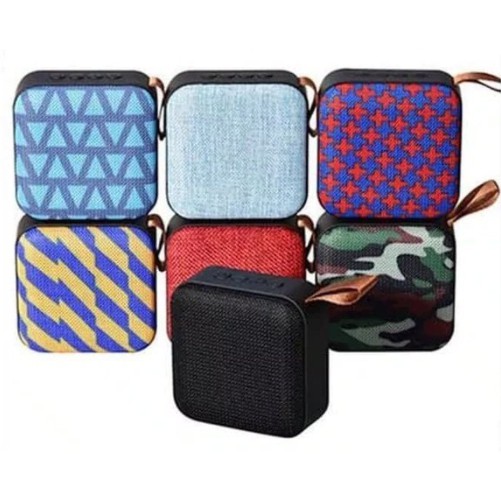 ลำโพงบลูทูธ T5 คละสี ขนาดเล็ก พกพาสะดวก มีสายห้อย ใช้งาน ลายกราฟฟิ