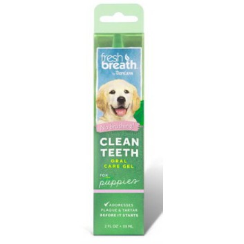 Tropiclean Fresh Breath เจลขจัดคราบหินปูน สำหรับลูกสุนัข 59 ml