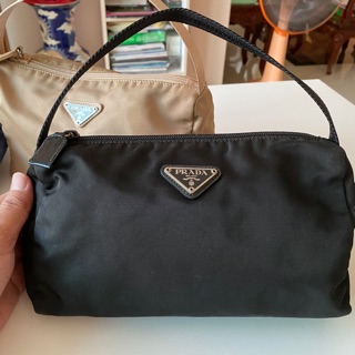 Prada nylon pochette bag