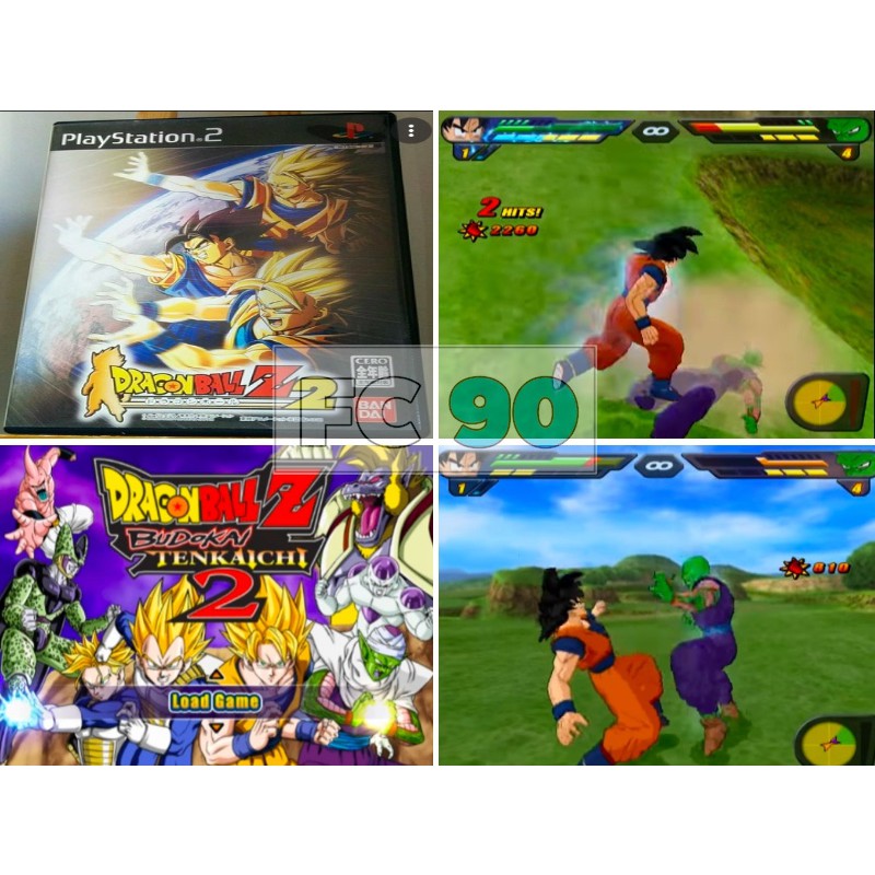 แผ่นเกมดราก้อนบอลแซด  Dragon Ball Z Budokai Tenkaichi 2  [PS2] แผ่นแท้ ญี่ปุ่น มือสอง มีคู่มือ หน้าปกซีด เพลย์สเตชั่น2