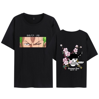 เสื้อยืดแขนสั้นลําลอง มีฮู้ด พิมพ์ลายอนิเมะ One Piece 2D ทรงหลวม หลากสี สําหรับผู้ชาย และผู้หญิง 2022