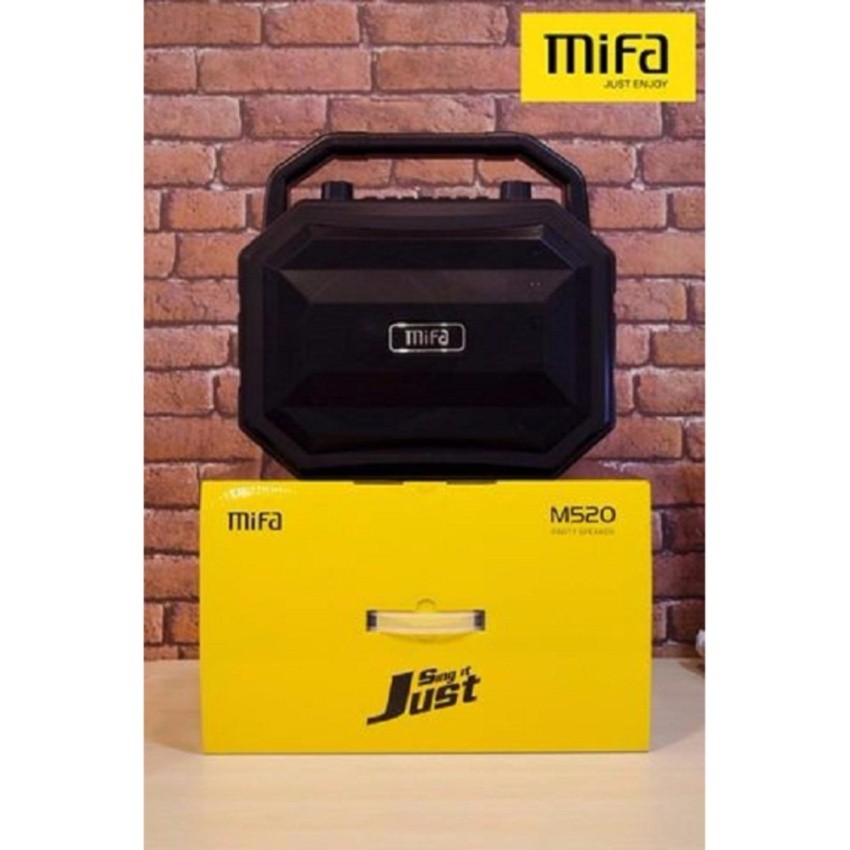 Mifa M520 Multi-function Karaoke Bluetooth Speaker ลำโพงตั้งพื้น / ตู้ร้องคาราโอเกะ / ตู้ช่วยสอน รับประกันศูนย์ไทย 1 ปี