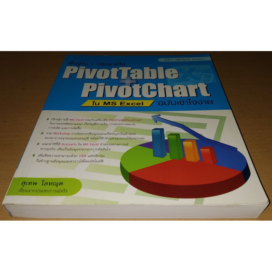 พื้นฐาน + ประยุกต์ใช้ PivotTable + PivotChart ใน MS Excel ฉบับเข้าใจง่าย