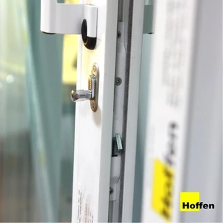 HOFFEN กุญแจบานเลื่อน ตลับกุญแจคอม้า เหล็ก และไส้กุญแจ (จัดส่งเร็วมีปลายทาง)