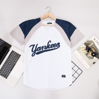 เสื้อยืดเบสบอล YANKEES พรีเมี่ยม สําหรับผู้ชาย และผู้หญิง