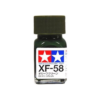 สีสูตรอีนาเมล TAMIYA XF-58 Olive Green (10 ml)