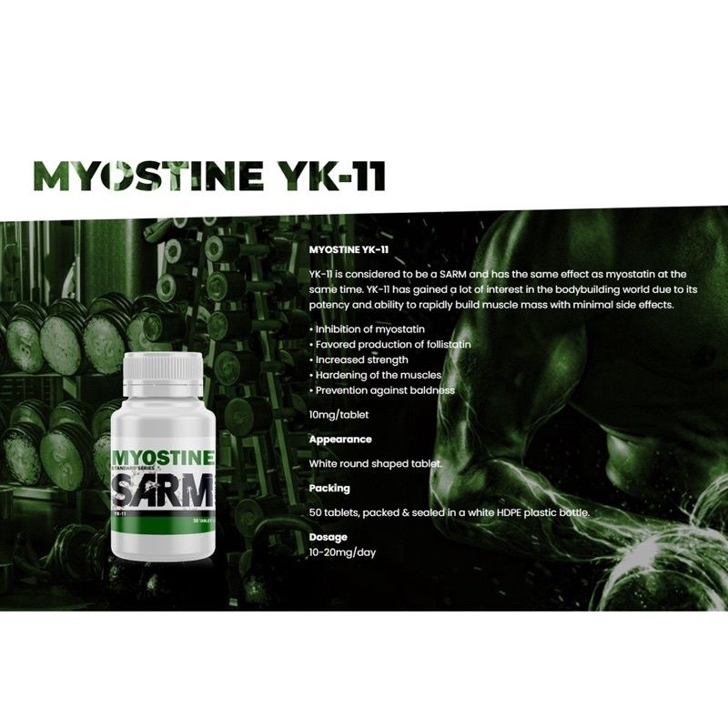 Sarm Combo Myostine YK11 10mg - sarm_combo - ThaiPick