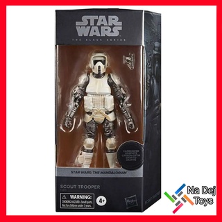 Scout Trooper Carbonized Star Wars The Black Series 6" figure สตาร์วอร์ส แบล็คซีรีส์ สเคาท์ ทรูเปอร์ คาบอนไนซ์ 6 นิ้ว