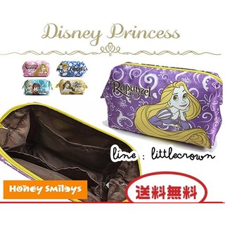 SALE !! ( แท้ญี่ปุ่น ) กระเป๋าเครื่องสำอางค์ Disney Princess จากญี่ปุ่น