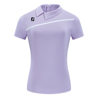 Footjoy เสื้อโปโลแขนสั้น แบบแห้งเร็ว สวมใส่สบาย เหมาะกับฤดูร้อน สําหรับผู้หญิง13248434