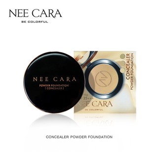 แป้ง NEE CARA N604 Powder Cake SPF25+++ แป้งพัฟ แป้งผสมรองพื้น แป้งพัฟ แป้งตลับ แป้งอัดแข็ง