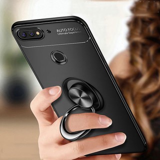 Xiaomi Mi 8 Lite ซิลิโคนอ่อน แหวนแม่เหล็ก เคสบาง