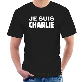 เสื้อยืดลําลอง แฟชั่นสําหรับผู้ชาย แขนสั้น พิมพ์ลาย Je Suis Charlie Hebdo071394