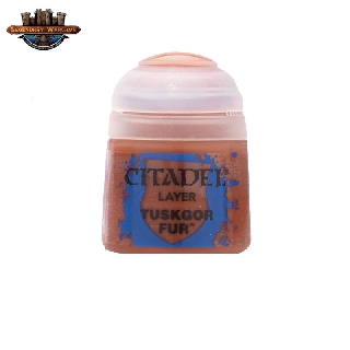 [BSAพร้อมส่ง] Citadel : LAYER: TUSKGOR FUR (12ML)  สีอะคริลิคสำหรับทาโมเดล