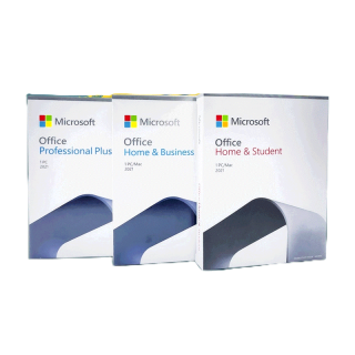 Microsoft office / Home&Student 2021 / Pro Plus/Home&Business ลิขสิทธิ์แท้ของแท้ 100% แบบกล่อง Box set