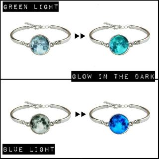 [☆ เรืองแสง ☆] กำไลข้อมือพระจันทร์เรืองแสง • Glow Moon Bracelet