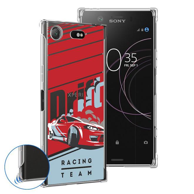 เคส สำหรับ Sony Xperia XZ1 Anti-Shock Protection TPU Case [Racing Team]