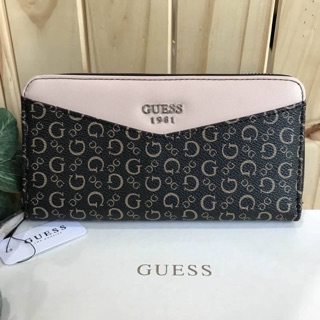 💕 พร้อมส่งความสวย NEW ARRIVAL! GUESS FACTORY WOMENS ZIP AROUND LONG 💕🍭