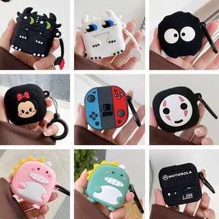 [พร้อมส่ง] เคสซิลิโคน แบบนิ่ม ลายการ์ตูนไดโนเสาร์ กันกระแทก สําหรับ QCY T13