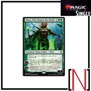 [MTG][Single][WAR] Nissa, Who Shake the World ระดับ Rare [ภาษาอังกฤษ]