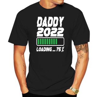 T-shirt  เสื้อยืดลําลอง ผ้าฝ้าย แขนสั้น พิมพ์ลาย daddy est. 2022 สไตล์ฮาราจูกุ สําหรับผู้ชายS-5XL