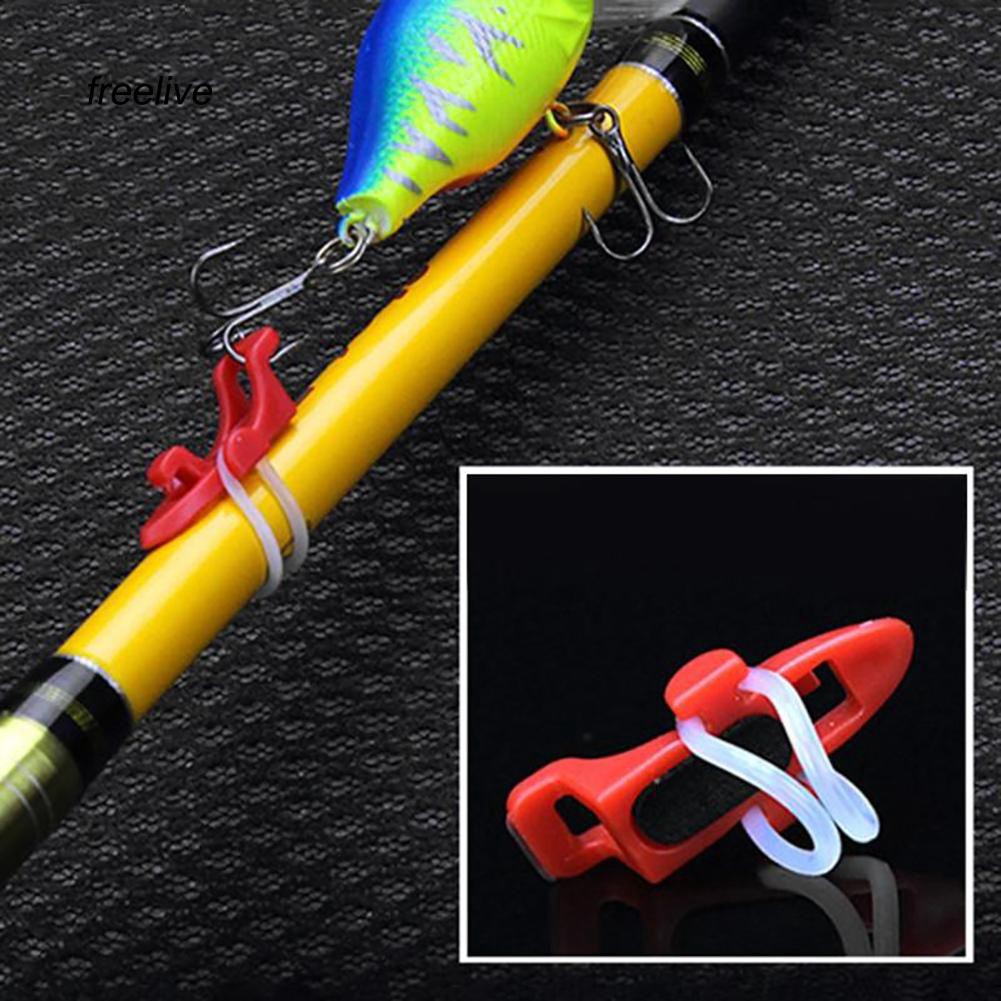 fishing pole hook holder