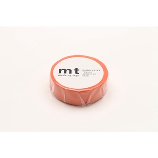 mt masking tape ninjin (MT01P187) / เทปตกแต่งวาชิ สี ninjin แบรนด์ mt masking tape ประเทศญี่ปุ่น