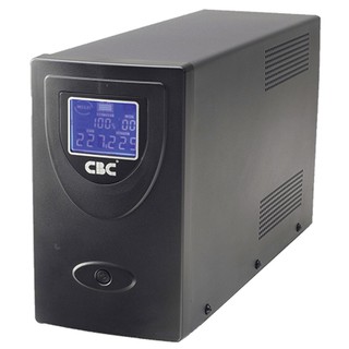 (UR 1000VA 600W) UPS (เครื่องสำรองไฟ) CBC รุ่น CHAMP  LCD UR 1000VA 600W รับประกัน 2 ปี