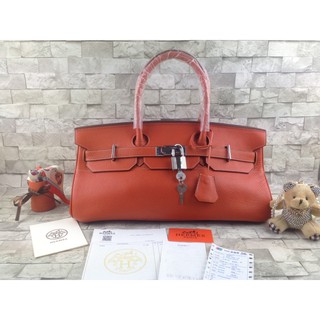 superbrandnameกระเป๋าถือBirkin42cmงานHiendผลิตจากหนังTogoลูกวัวแท้