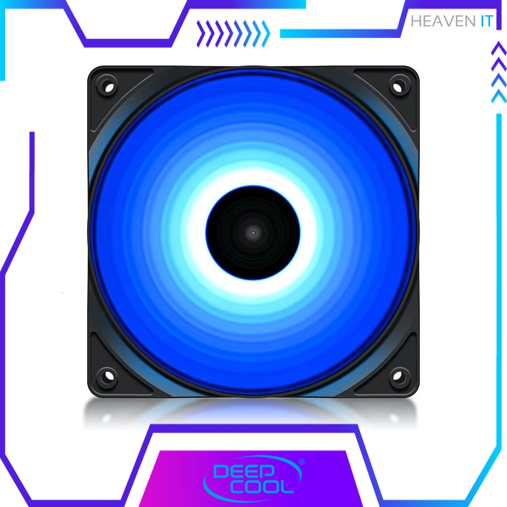 DEEPCOOL - CASE FAN 12CM RF120 BLUE พัดลมเคส รับประกัน 1 ปี | Shopee ...