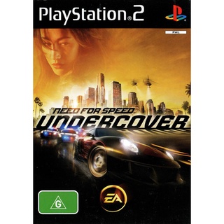 แผ่นเกมส์ Play Station2 PS2 Need For Speed Undercover ( 1 DVD )