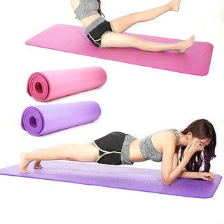 SHRF Lengthen NBR Yoga Pad Widened Non-Slip Mat Multifunction Fitness Exercise Cushion 183 x 61 x 1c