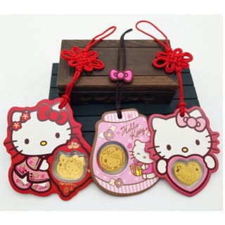 พร้อมส่ง กุญแจ จี้รูปแมวนําโชค Hello Kitty สําหรับห้อยกระเป๋า