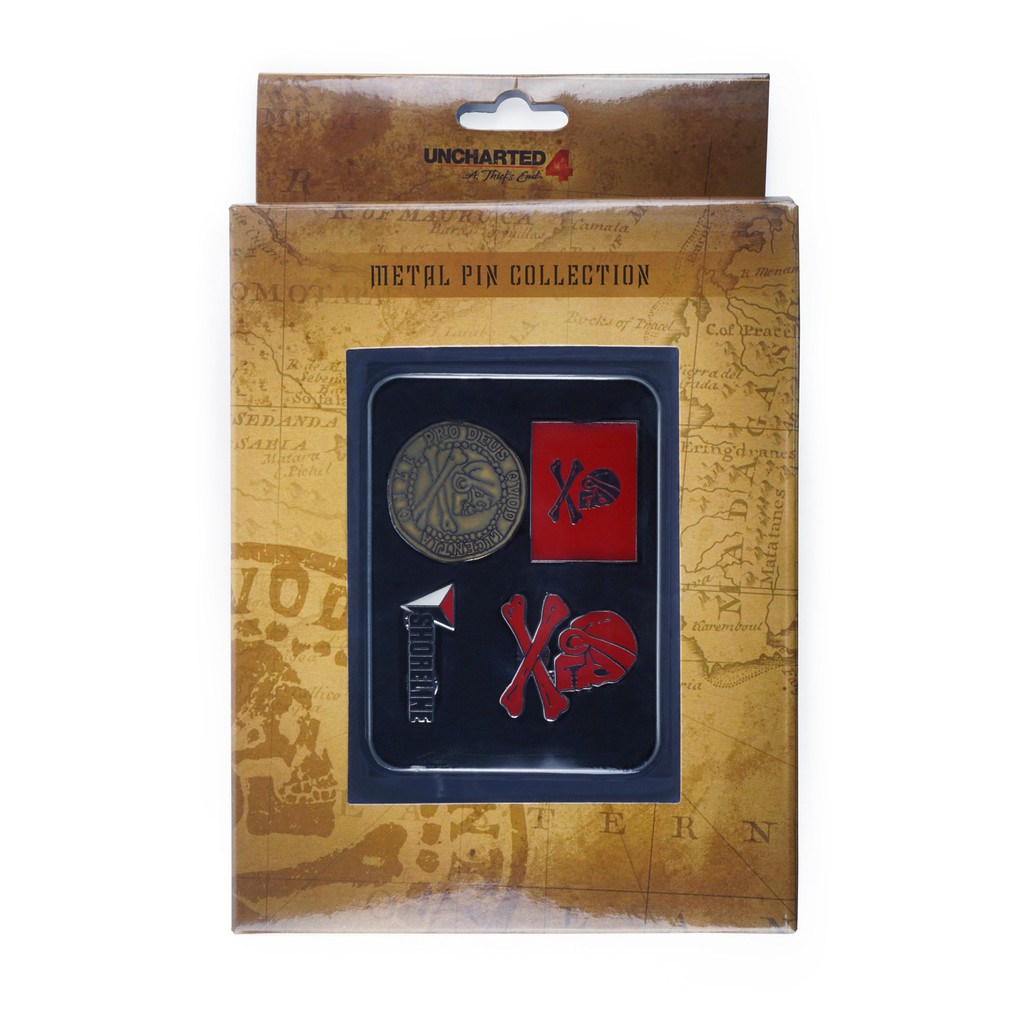 ชุดเข็มกลัด UNCHARTED 4 A THIEF'S END - PIN SET