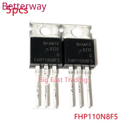 5 ชิ้น FHP110N8F5 110N8F5 TO-220 รับประกันคุณภาพ betterway