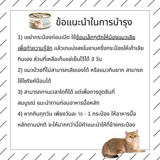 ChooChoo ชูชูซุปปลาสกัดเข้มข้น (80 กรัม x 1 กระป๋อง) อาหารเสริมแมว อาหารสัตว์ป่วย