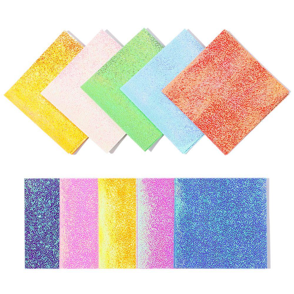 Yann1 50 แผ่นระยิบระยับ Origami กระดาษ Multi-ขนาดของขวัญ Handmade วัสดุ Scrapbooking ตกแต่ง ราคา ถูกที่สุด ดีลบีเคเค แกลเลอรีภาพที่ 3